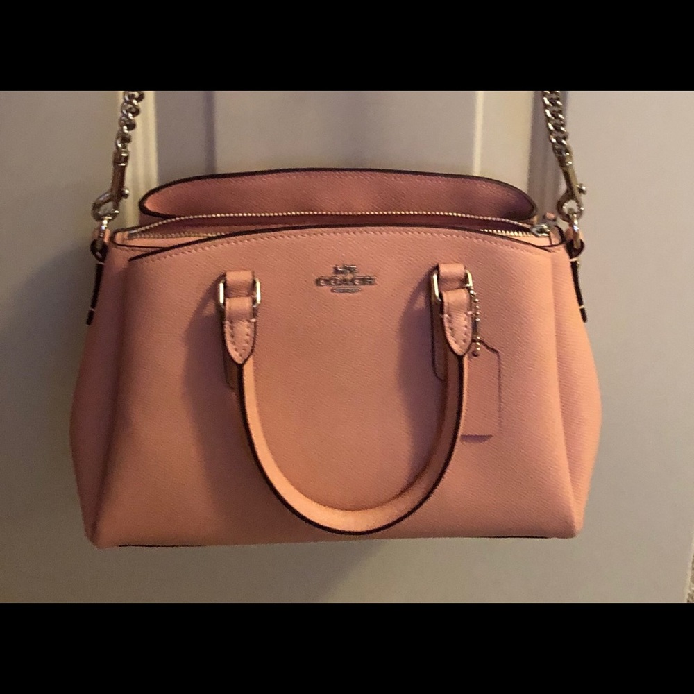 Blush/nude pink Coach purse NWOT